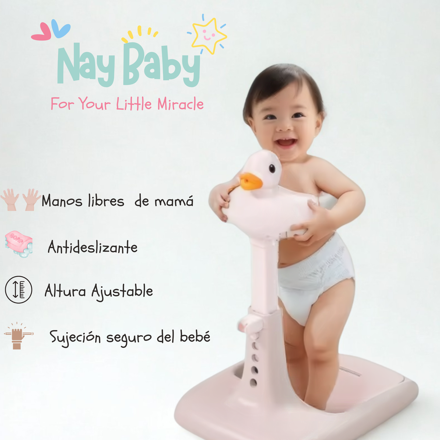 Soporte de Ducha para Bebés