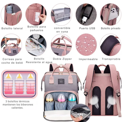Bolso Multifuncional para Mamás